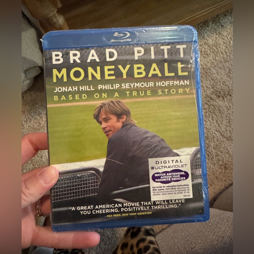 New Moneyball Blu-ray Disc